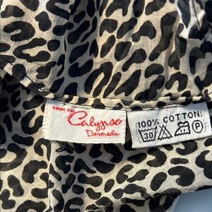 Oversized cotton scarf black and tan, 68”x 89”